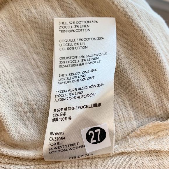 Free People Spring Bound Crochet Tee Small - Picture 14 of 14